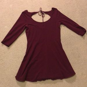 Maroon Dress. Stretchy.
